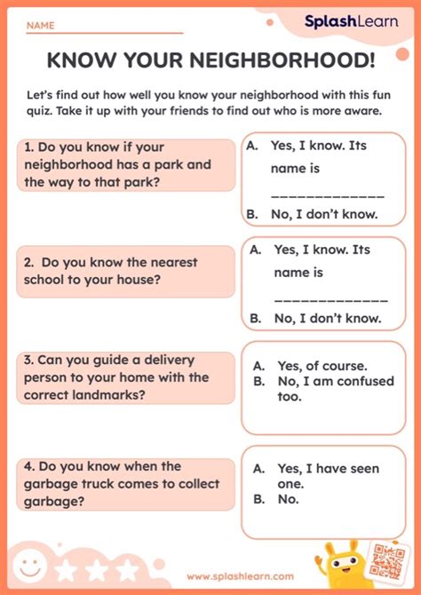 Know Your Neighborhood .